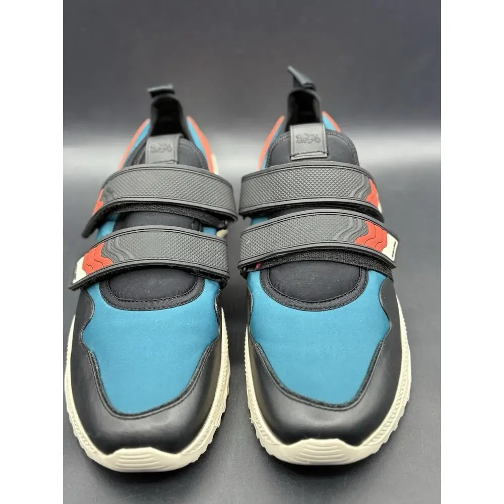 $285 New Coach Men’s Low Top Sneaker Signature Canvas 11D Limited Edition